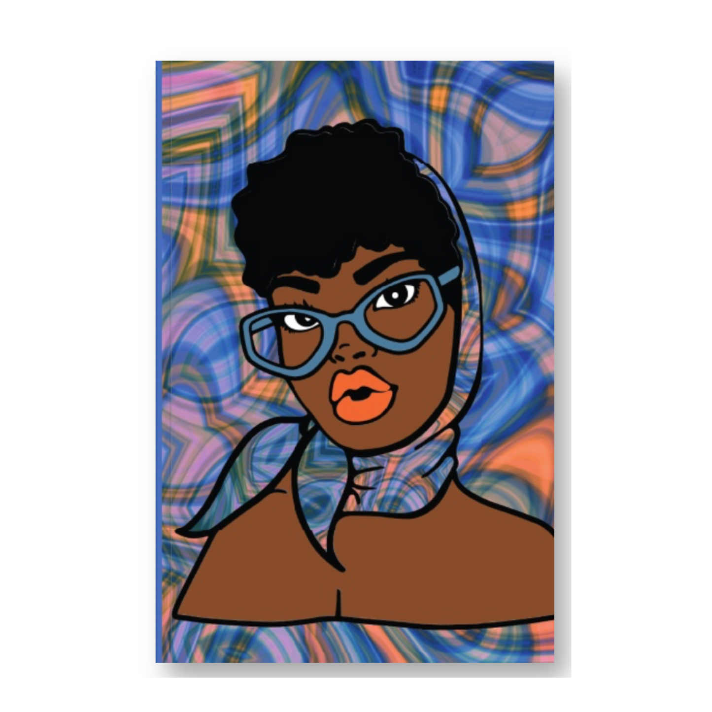 Abstract Denim Vivica Journal